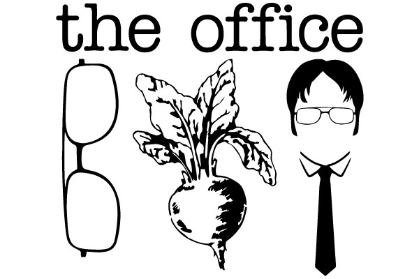 Office Essentials: Eyeglasses, a Beet, and a Classic Tie