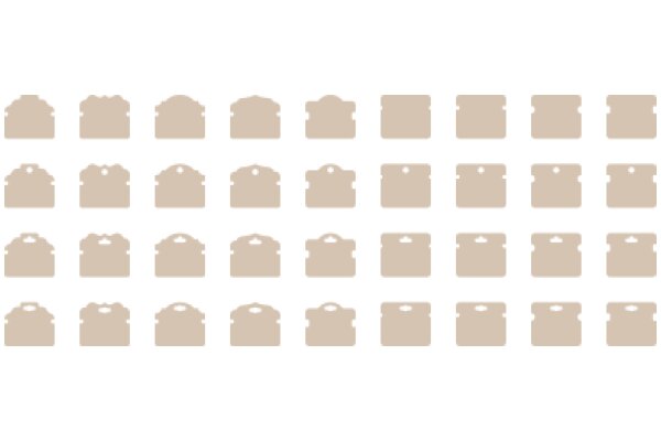 A Collection of Brown Boxes: A Visual Exploration of Shapes and Sizes