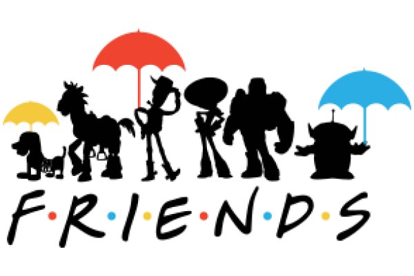 Friends: A Colorful Collection of Cartoon Characters and Animals