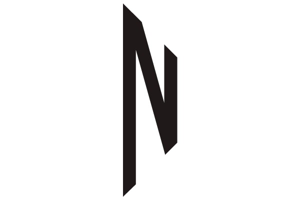 Bold Capital Letter N