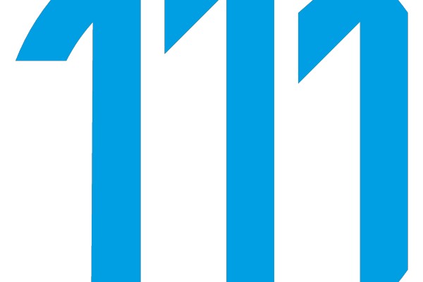 Blue Arrows Overlapping Each Other