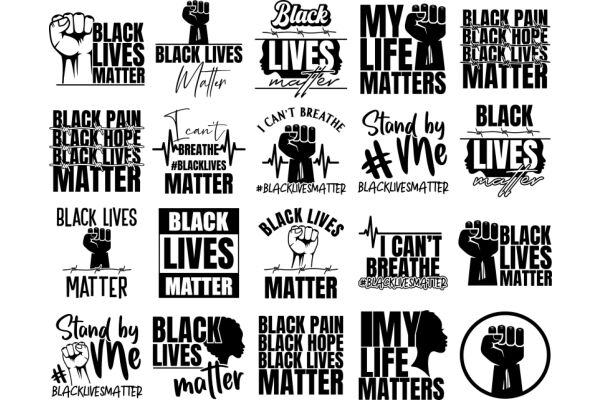 A Collection of Black Lives Matter Slogans and Symbols