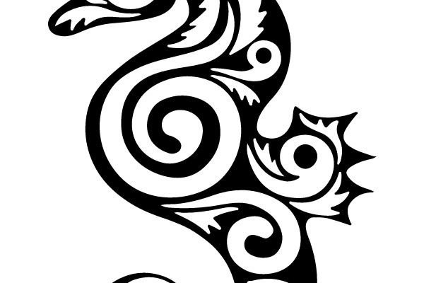 Tribal Seahorse