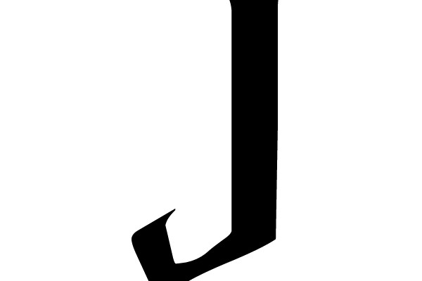 Bold Capital Letter J
