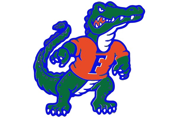 Florida Gator Mascot Logo