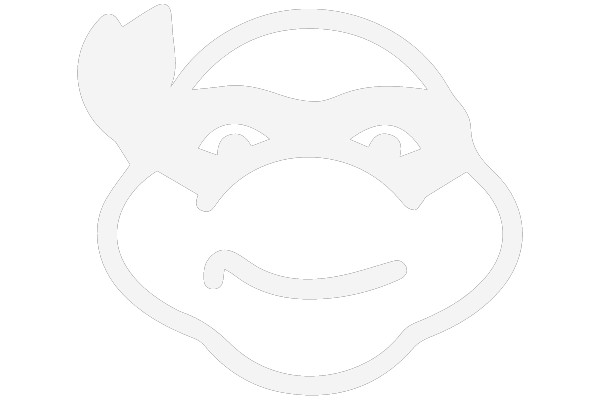 Delightful Ninja Turtle: The Playful Character Illustration