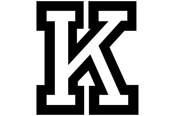 Intersecting Letter K Logo