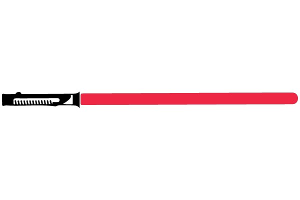 Red and Black Abstract Design