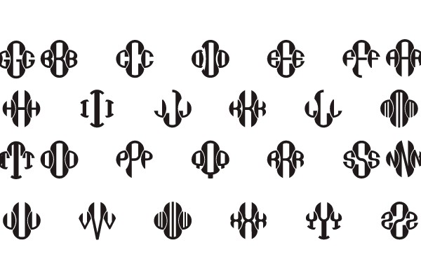 Artistic Monogram Collection: A Blend of Bold and Subtle
