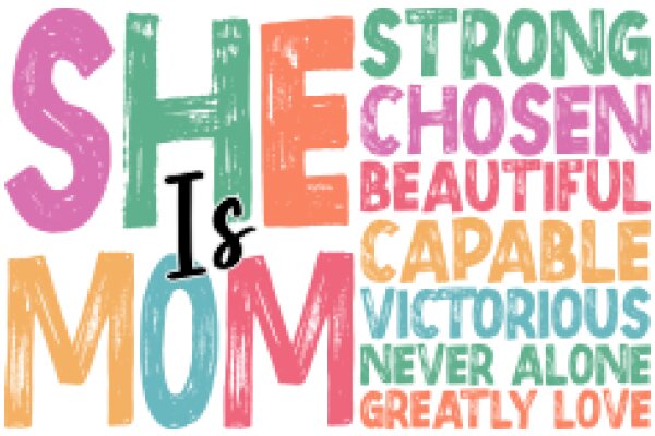 Celebrating the Strength and Beauty of Moms: A Colorful Tribute to the Power of Motherhood
