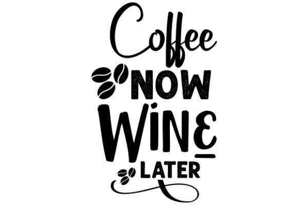Coffee Now, Wine Later: A Guide to Enjoying Life's Simple Pleasures