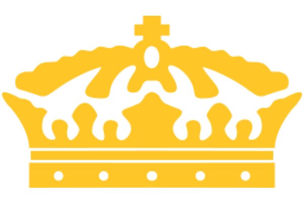 A Golden Crown with a Dinosaur Design