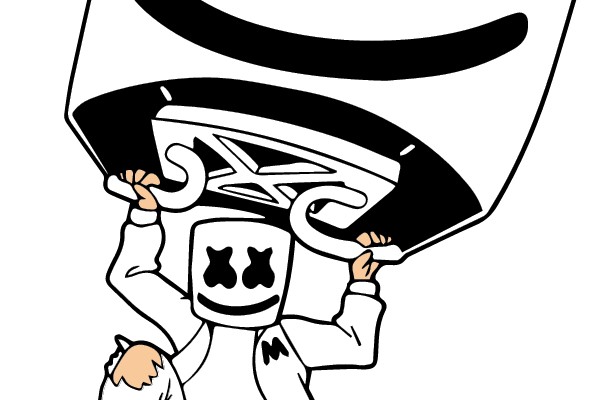 Marshmello in Motion