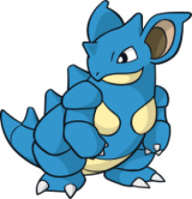 A Friendly Blue Pokémon: A Delightful Encounter with a Favorite Character