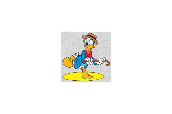 Dapper Duck with Cane