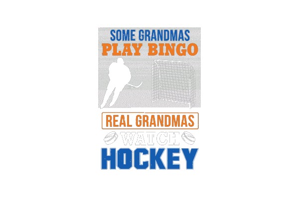 Real Grandmas Watch Hockey