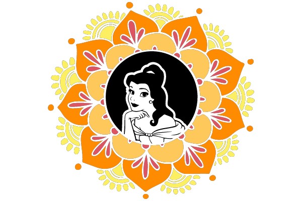 Mandala Beauty and the Beast