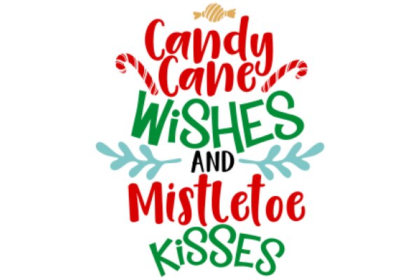 Candy Cane Wishes and Mistletoe Kisses: A Festive Holiday Greeting