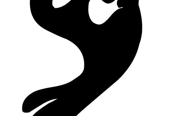 Flying Ghost Silhouette
