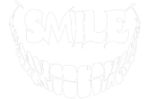 Joker's Grinning Smile: A Playful Vector Art Piece