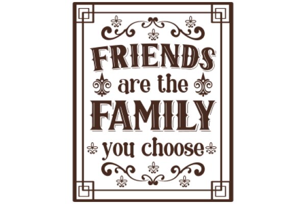 Friends Are the Family You Choose