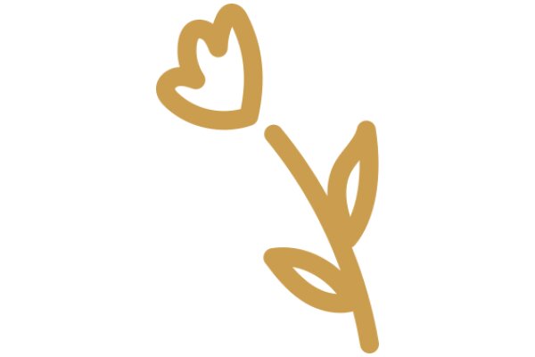 A Delicate Sketch of a Flower: A Close-up View of Nature's Beauty