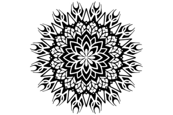 Stylized Floral Pattern in