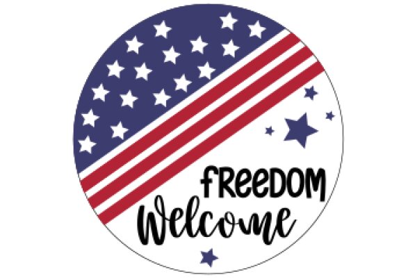 Welcome to Freedom: A Patriotic Emblem
