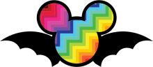 Vibrant Disney Character Logo