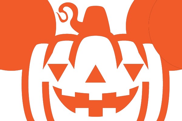 Spooky Mickey Pumpkin