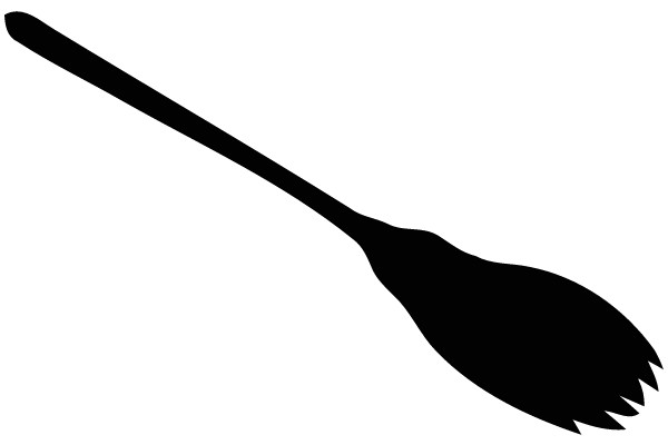 Silhouette of a Spoon