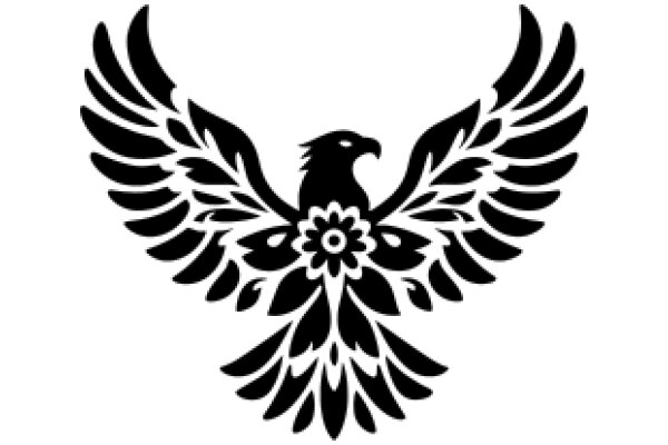 Stylized Eagle Emblem in