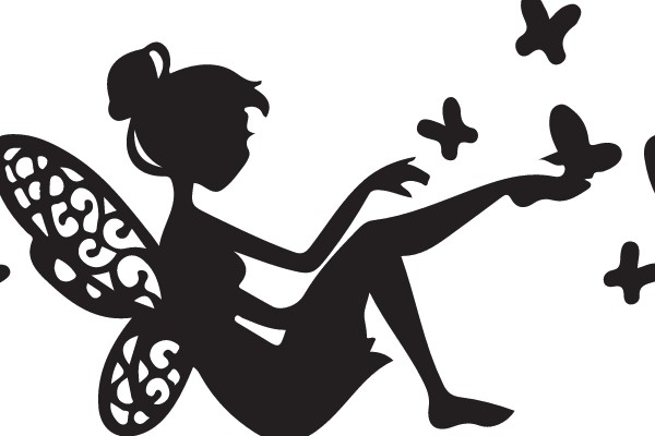 Fairy and Butterflies