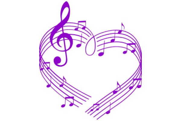 Musical Harmony: A Purple Heart of Music