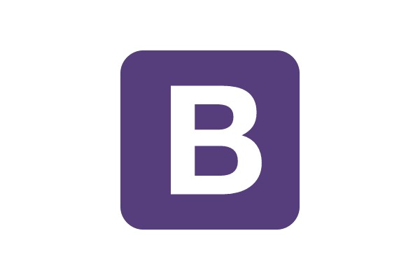 Purple Logo with Letter 'B' in White