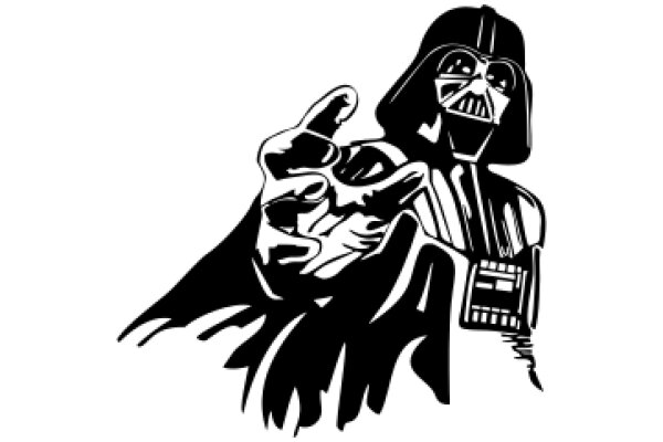 Darth Vader's Iconic Gaze: A Illustration