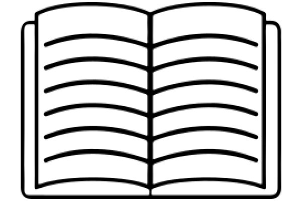 A Simple, Stylized Book Icon
