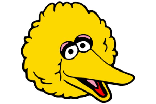 A Cartoon Character with a Yellow Fur and a Big Mouth