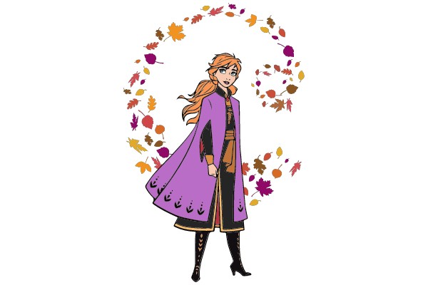 Frozen Fall: A Journey Through the Autumnal Woods