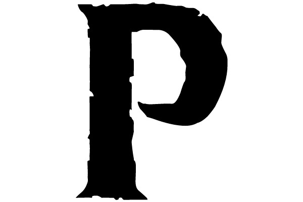 Bold Black Letter P