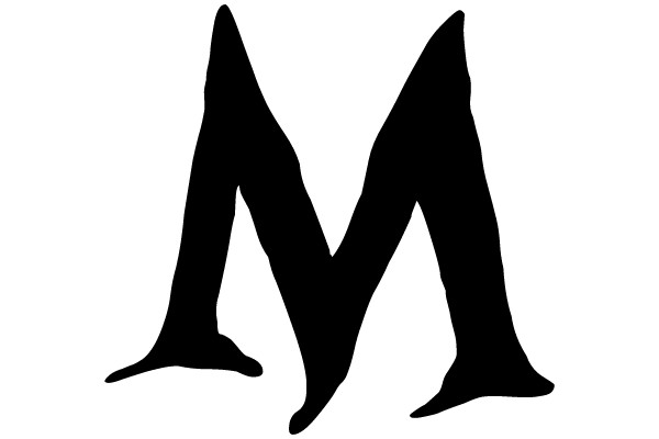 Bold Black Letter M