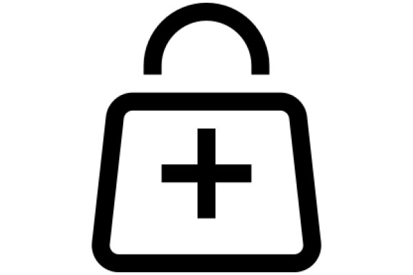 Digital Art: A Pixelated Cross and Bag