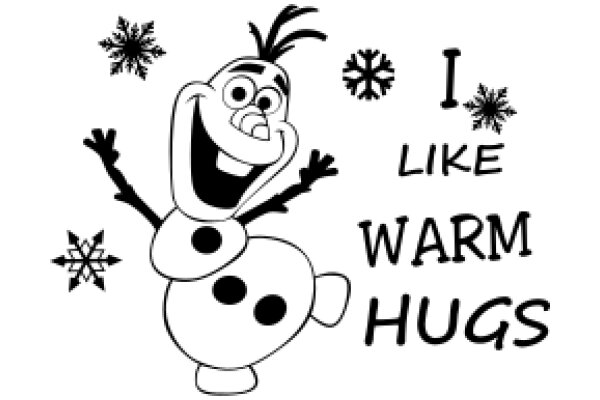 Warm Hugs: A Winter-Themed Collection of Snowflakes and Smiles