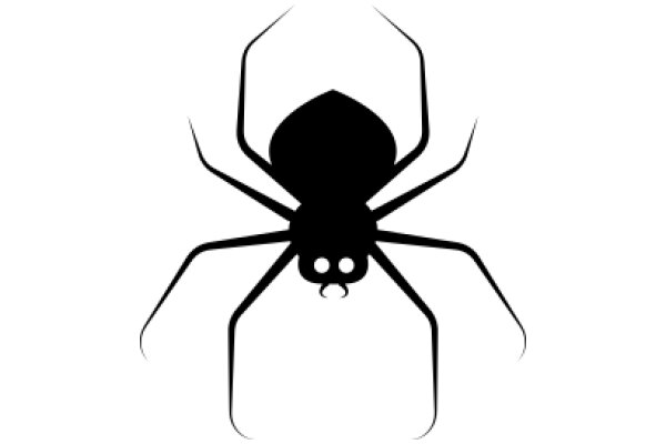Silhouette of a Spider: A Study in Contrast
