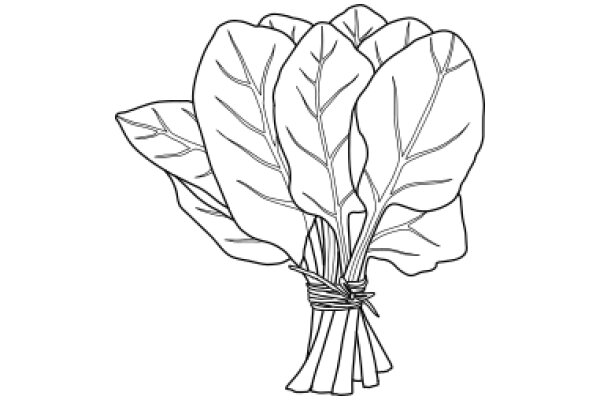 ABundle of Leaves with a Twist Tie