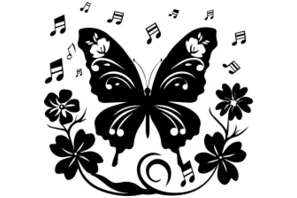 Symphony of Silhouettes: A Musical Artwork