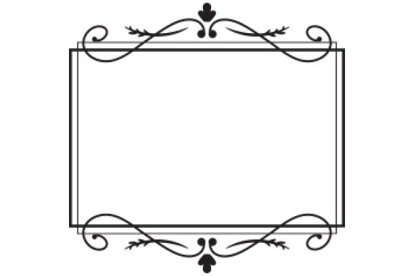 Elegant Frame with Floral Design