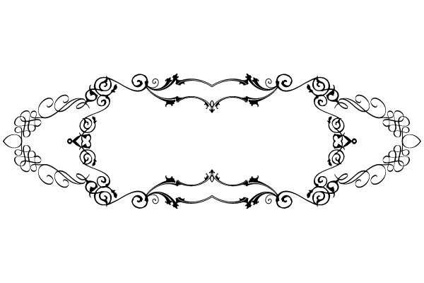 Ornate Vintage Flourish Frame