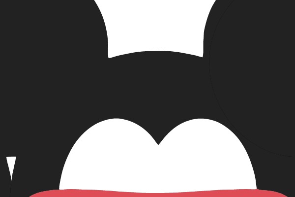 Mickey Mouse with Pink Sunglasses