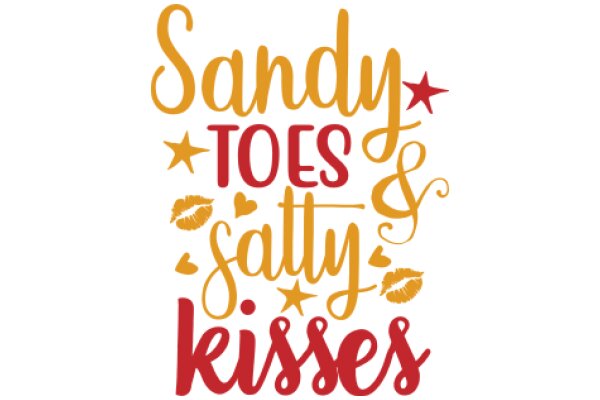 Sandy Toes & Sassy Kisses: A Playful Beach-Inspired Sign